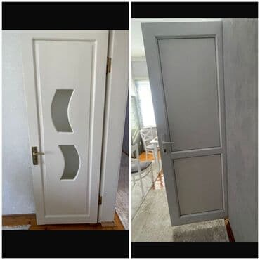 İşlənmiş Otaq qapısı Çərçivə ilə, Zəmanətsiz, Ünvandan götürmə