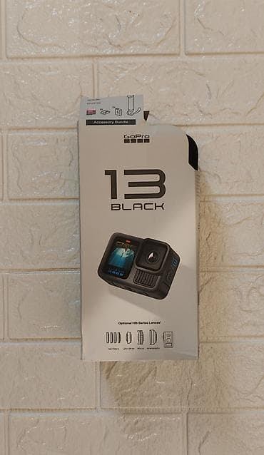 GoPro HERO 13 Black – Accessories Bundle Komplektasiya: Yeni, sadəcə