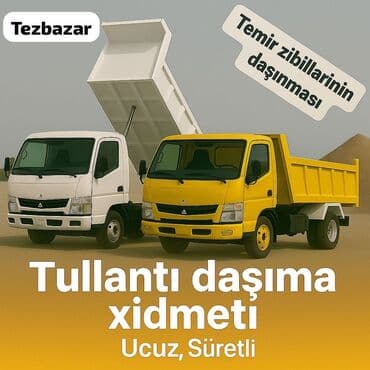 Digər nəqliyyat: Təmir tullantılarının daşınması xidməti təklif olunur. Bu xidmət — 1