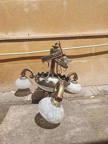 cılciraq: Çılçıraq, 5 lampa, Metal — 1