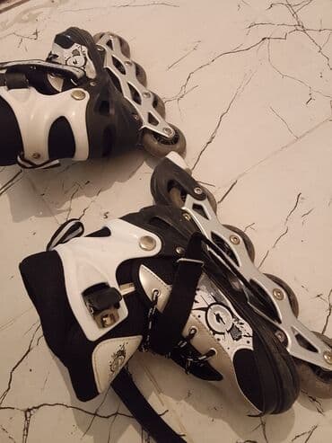 Inline skeyt (roller skates) – 4 təkərli, alüminium şassili model