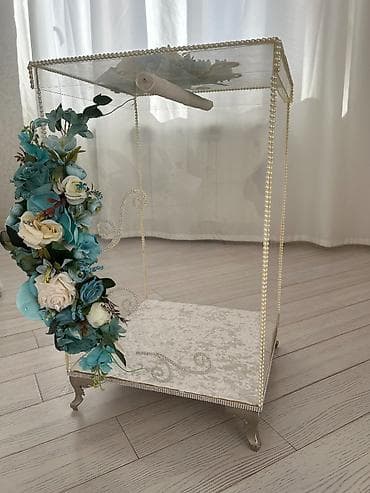 Xonça qutusu – zərif və eleqant dizayn - Şəffaf akril korpus, perla