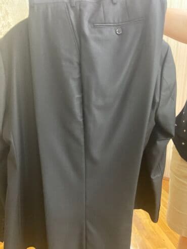 kişi ucun klassik qara kostyum: Kostyum, Demisezon, Emiland, 3XL, rəng - Qara — 6