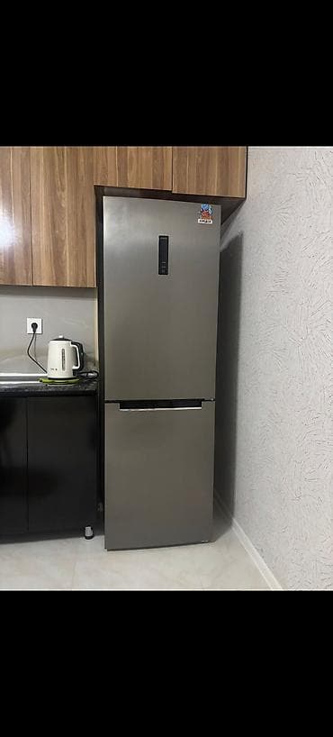 xs kamera: Soyuducu – alt kameralı, inox (paslanmayan polad rəngli) korpus — 1