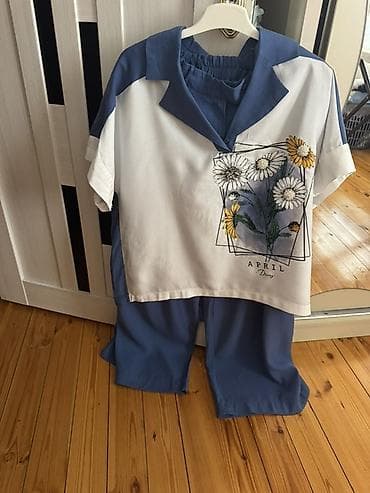 Qadın pijama dəsti - İki hissəli dəst: qısaqol köynək və uzun şalvar lalafo.az -da Qadın pijama dəsti - İki hissəli dəst: qısaqol köynək və uzun şalvar