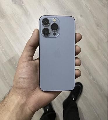 IPhone 13 Pro, 128 GB, Sierra Blue, Zəmanət, Simsiz şarj, Face ID lalafo.az -da IPhone 13 Pro, 128 GB, Sierra Blue, Zəmanət, Simsiz şarj, Face ID