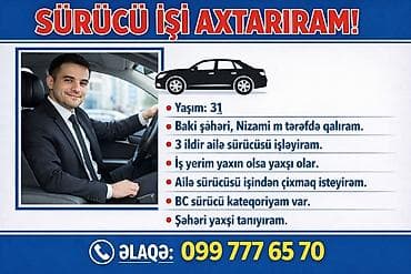xanim surucu taksi: Peşəkar sürücü xidmətləri - Yaş: 31 - Bakı şəhəri, Nizami metrosu — 1