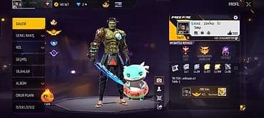 Free Fire oyun hesabı – zəngin kolleksiya və yüksək səviyyəli