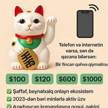 bərdə vakansiya 2022: Xanımlar və cənablar Sizi daim artımlı gəlir imkanı olan işlə tanış — 1