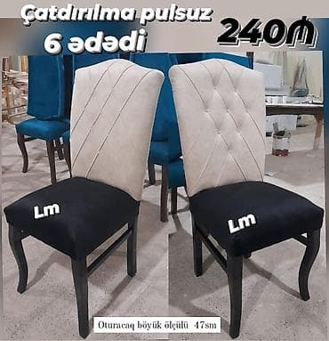 metbex divani satilir: _*OTURACAQ/STUL*_ _Sifarişlə və yeni📌 Qiymət : *240₼*( 6 ədədi) — 3