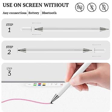купить стилус: Kateqoriya: Stiluslar Yesido ST04 Stylus Pen – 2-si 1-də Qələm və — 2