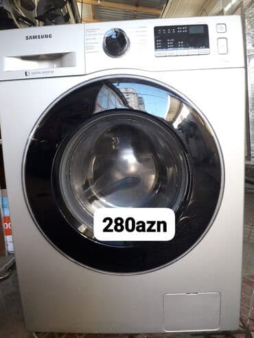 Paltaryuyan maşın Samsung, 7 kq, Avtomat, Qurutmasız, Kredit yoxdur