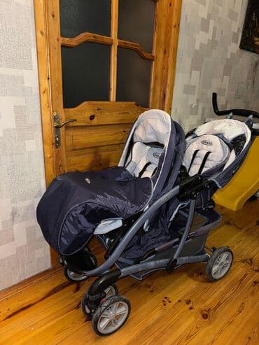 əkiz: Əkizlər üçün araba, Graco, İşlənmiş — 4
