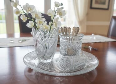 novruz xoncasi wekilleri: Xrustal dest, 8 eded qedim mehsul var, hamisi bir yerde 30azn, qiymet — 1