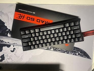 komp: Satılır: MADLIONS MAD60 HE RGB (Qara) – Yeni Klaviatura tam yenidir — 2