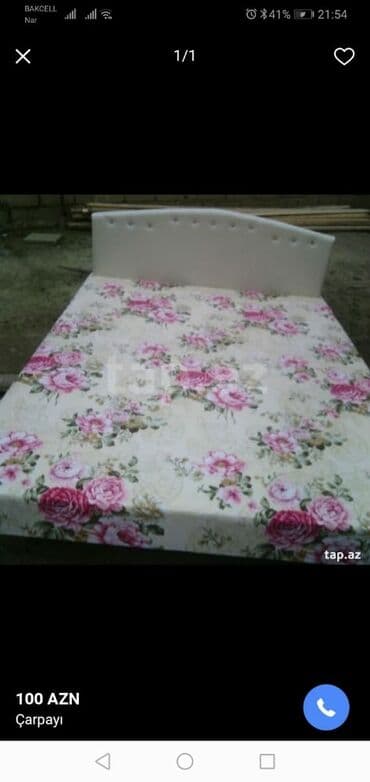 Çarpayı təzə 1 nəfərlik 60 manat 2 nəfərlik 110 manat Çatdırılma var