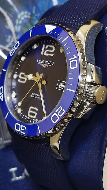 saat arient: Longines HydroConquest avtomatik dalğıc saatı - İsveçrə istehsalı — 4