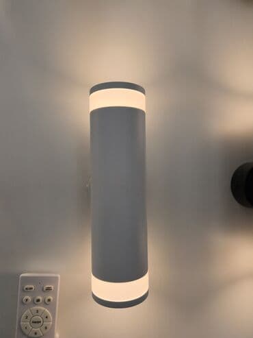 bra lampalar: Müasir divar lampası – silindrik korpuslu, iki istiqamətli — 1