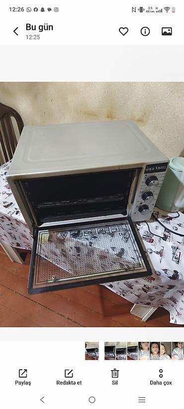 Электрические плиты: Электрическая плита Настольная, 4 конфорки, Б/у — 3