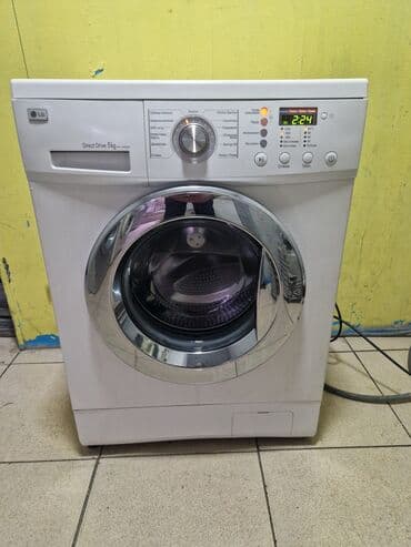 eurolux paltaryuyan: Paltaryuyan maşın LG, 5 kq, İşlənmiş, Avtomat, Qurutma var, Kredit yoxdur, Ödənişli çatdırılma — 1
