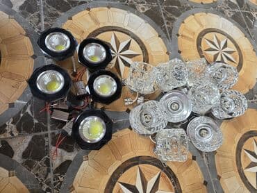 Daxili və xarici məkanlarda istifadə üçün uyğun, beş ədəd LED