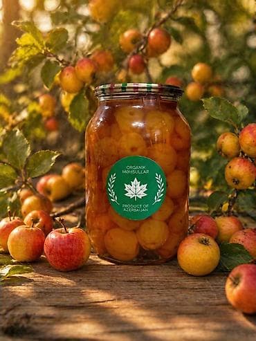 Məhsul: “Organik Məhsullar” – Azərbaycan istehsalı kompot və şirniyyat