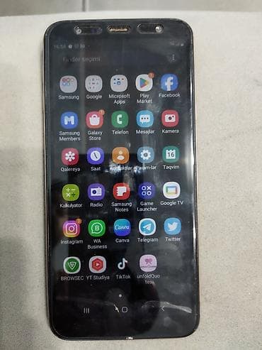 Samsung Galaxy J4 Plus, 16 GB, rəng - Qızılı, Zəmanət, Sensor, İki sim kartlı