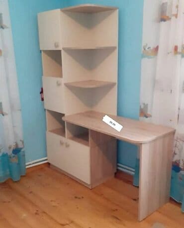 детская парта со стульчиком: Для девочки и мальчика, Новый, С выдвижными ящиками, Письменный стол, Без стульев — 5