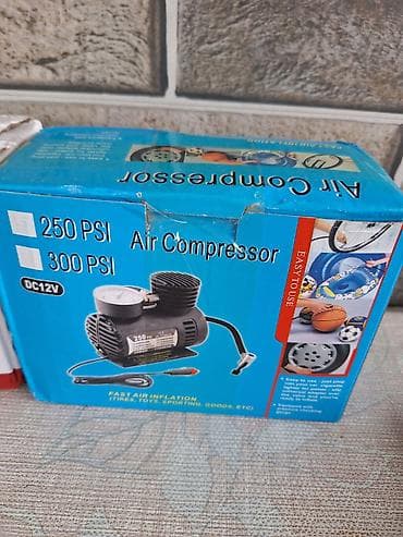 teker 18 type 0: Avtomobil Hava Kompressoru – 12V, 300 PSI - Gərginlik: DC 12V — 1