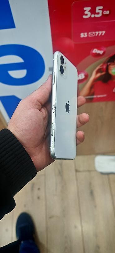 ıphone 11: IPhone 11, 64 GB, Ağ, Face ID — 3