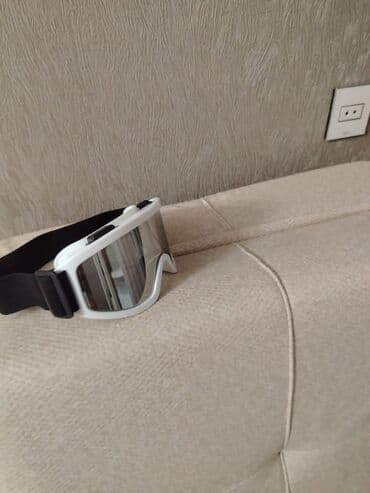 Rukzaklar: Motosiklet/qış idmanı üçün qoruyucu eynək - Rəng: ağ çərçivə, qara — 5