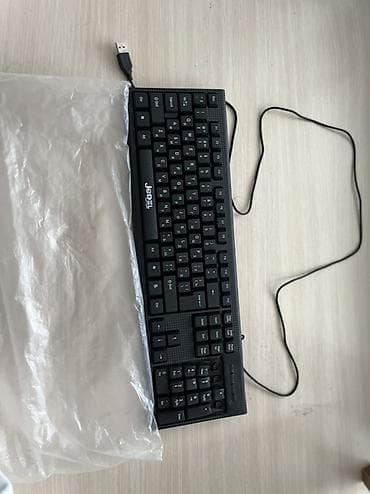 Noutbuk və netbuklar: Jeoel markalı simli kompüter klaviaturası - Tam ölçülü layout — 1