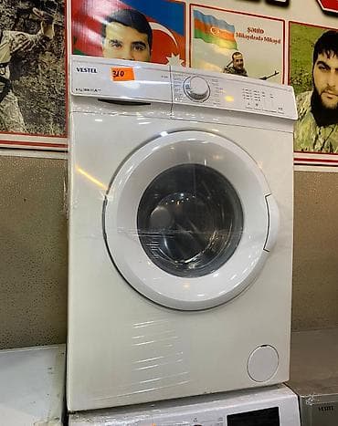 Vestel önyükləməli paltaryuyan maşın - Tutum: 6 kq - Sıxma sürəti