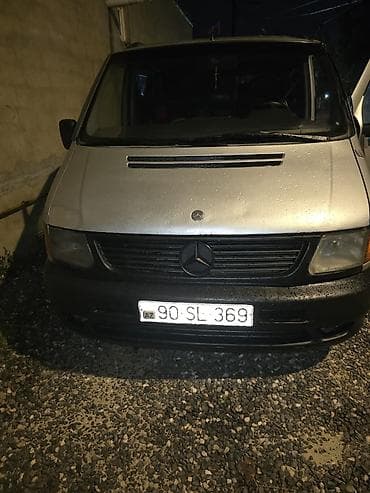 Mercedes-Benz Vito miniven - Kuzov: gümüş rəng, sürgülü yan qapı — 4