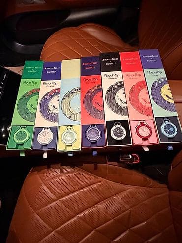 bakı saatı: Məhsul: Audemars Piguet x Swatch “Royal Pop” kolleksiyası – asqılı — 4