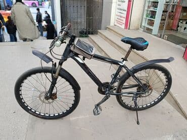 велосипеды с надувными колесами: Горный велосипед 26" — 3