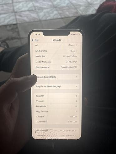 acer nitro 1: IPhone Xs Max, 256 GB, Qızılı, Qırıq — 1