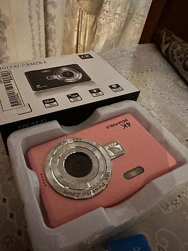 📷 4K Rəqəmsal Kamera – Yeni kimi, 32 GB kart və tam komplekt Satılır