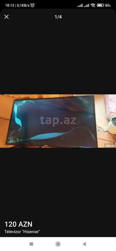 proxeed plus qiymeti: Satilir ekrana zede deyib gorsetmir iwlekdi hisense boyuk ekran — 4