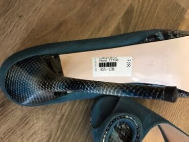 замшевые туфли на платформе: Brend: Paoletti Model: Heel 11198 Ölçü: 38 Rəng: 08-31 (mavi ton) Tip — 10