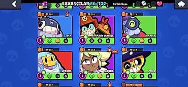 Brawl Stars hesabı (Supercell) – güclü və zəngin kolleks - Kupa: 31 — 8