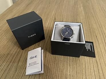 Şəxsi əşyalar: Qol saatı, Timex, rəng - Göy — 1