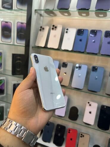 IPhone X, Серебристый, Битый at lalafo.az IPhone X, Серебристый, Битый