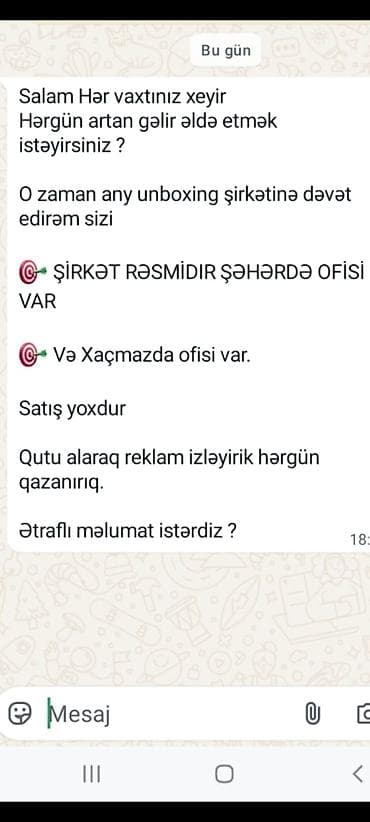 Bəylər yazıb narahat etməsin!!! Yalnız xanımlar üçündür .Qeydiyyat