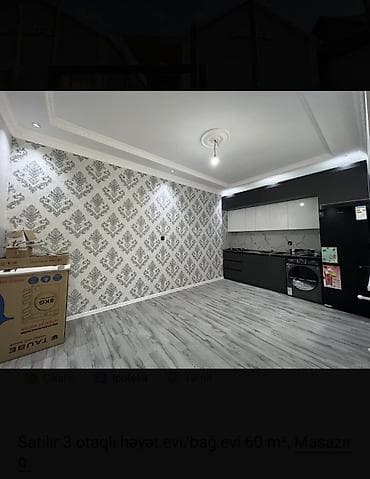 emircanda ev satisi: Masazırda yerləşən kompakt həyət evi/bağ evi. Xüsusiyyətlər: - Ümumi — 4