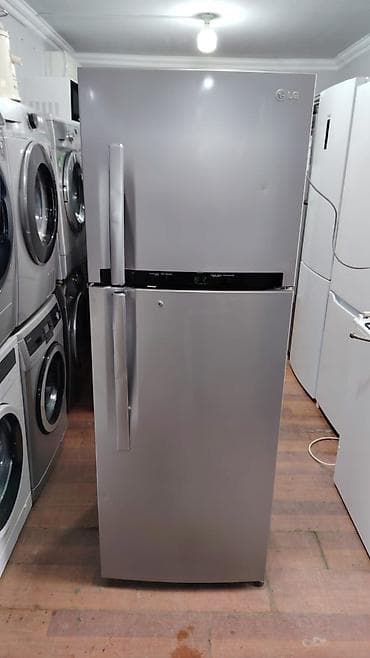 qaz 4 goz: İşlənmiş 2 qapılı LG Soyuducu Satılır, rəng - Boz, Təkərli — 2