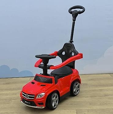 Tolokar 4Play Car 2 in 1 qırmızı və göy rəngdədir və ölçüləri 82x42x92