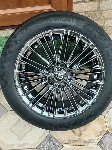 17 lik disk teker: İşlənmiş Disk təkər Toyota 215 / 55 / R 17, 5 Boltlu — 8