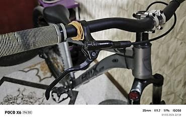 Bmx gtr, əyləc shimano mt 200 rul wake gidon hasnss, rotor 203mm
