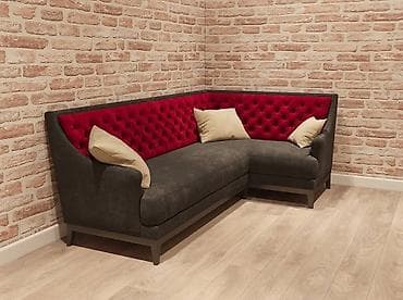 villur sufre: Künc divan, Açılmayan, Vеlur parça — 1